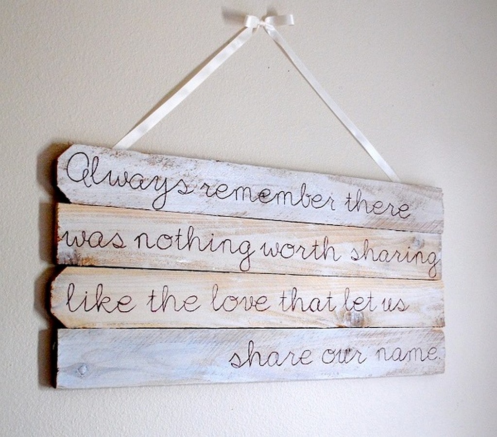 Wooden Wall Art Inspirational Quotes. QuotesGram