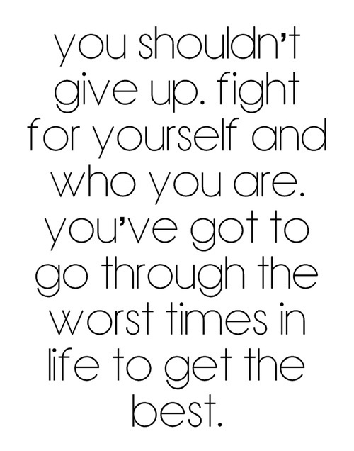 Fight For Yourself Quotes Fighting Yourself Quotes. Quotesgram