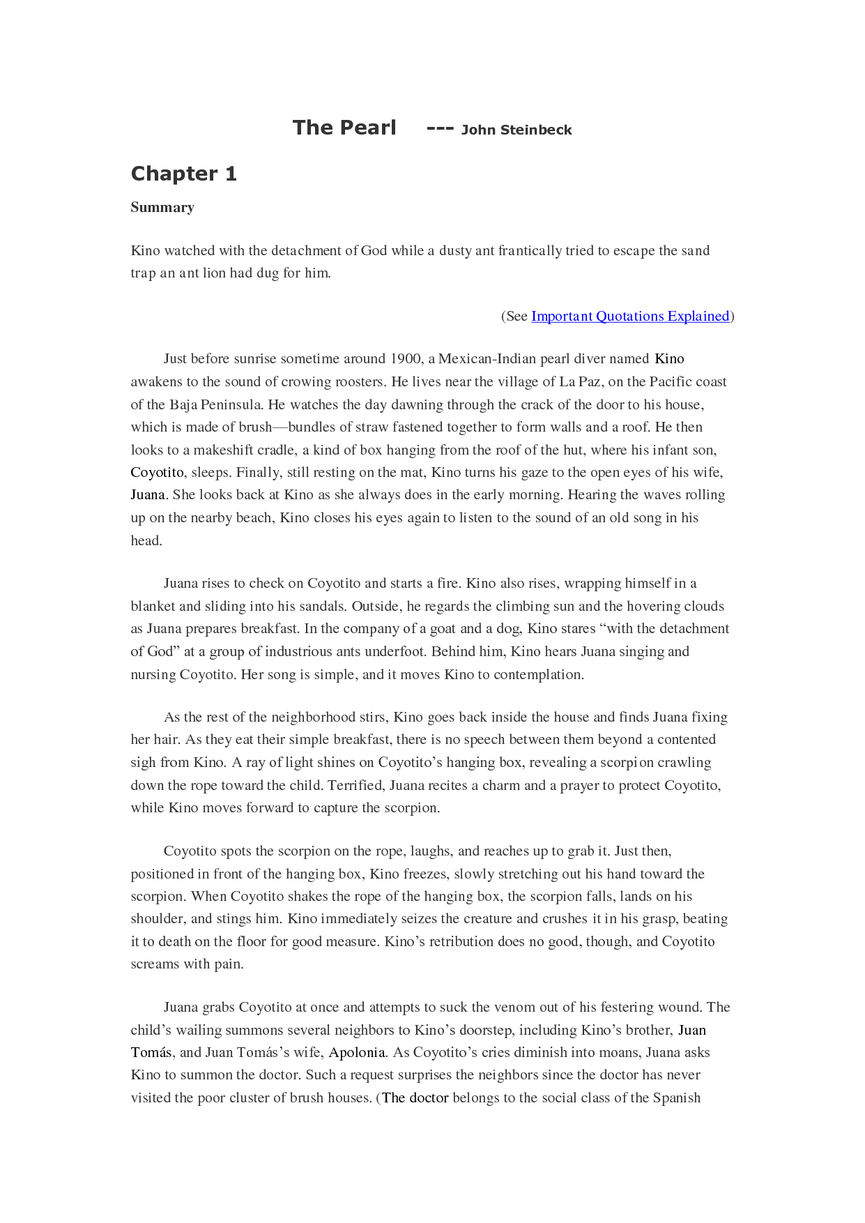 quotes from the pearl by john steinbeck with page numbers quotes from the pearl by john steinbeck with page numbers