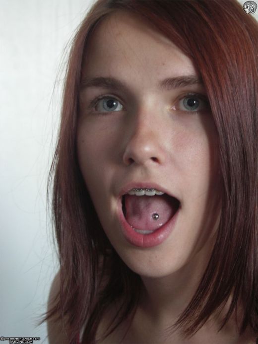 Fisting schoolgirl tongue mounth