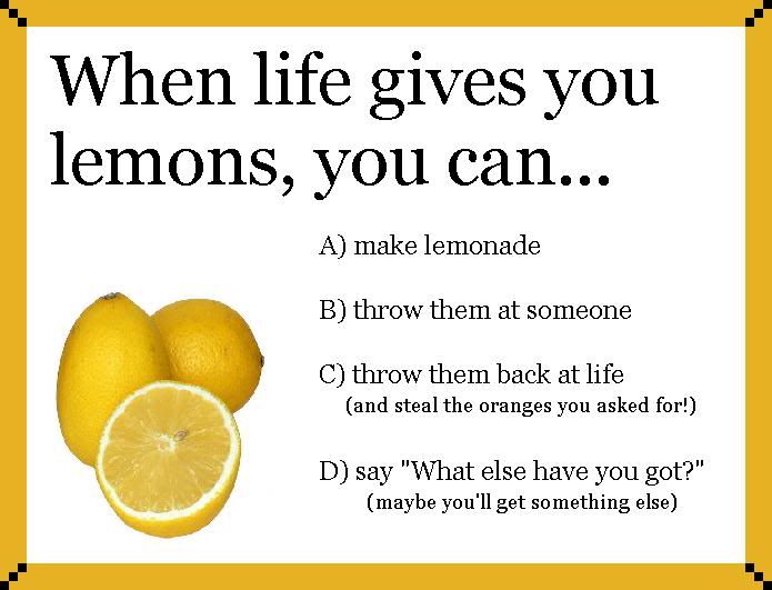 Lemon Quotes And Sayings. QuotesGram