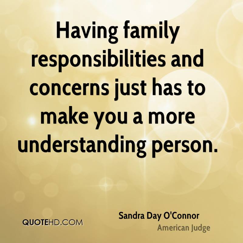 Quotes About Family Responsibility. Quotesgram