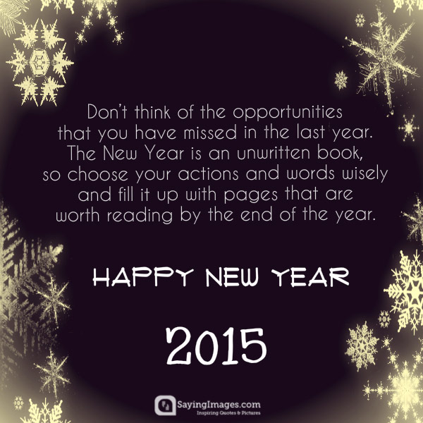 Happy New Year 2015 Spiritual Quotes. QuotesGram