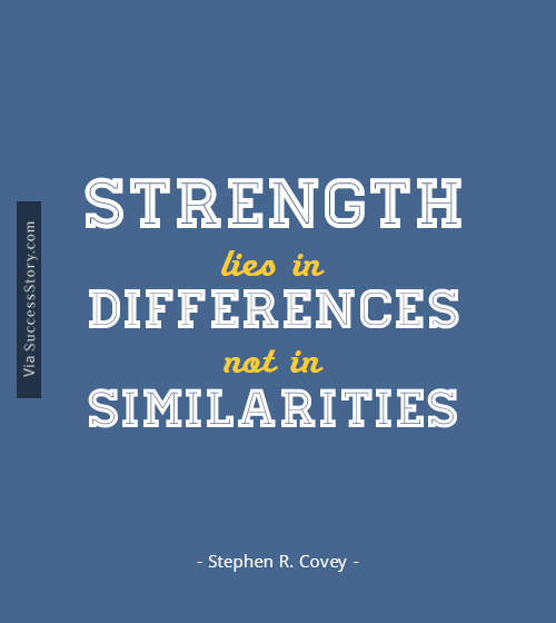 Quotes On Differences And Similarities. QuotesGram