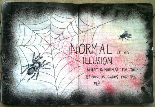 Whats Normal To A Spider Quotes. QuotesGram