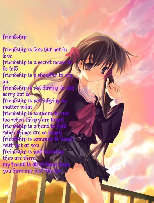 Anime Quotes About Friendship. QuotesGram