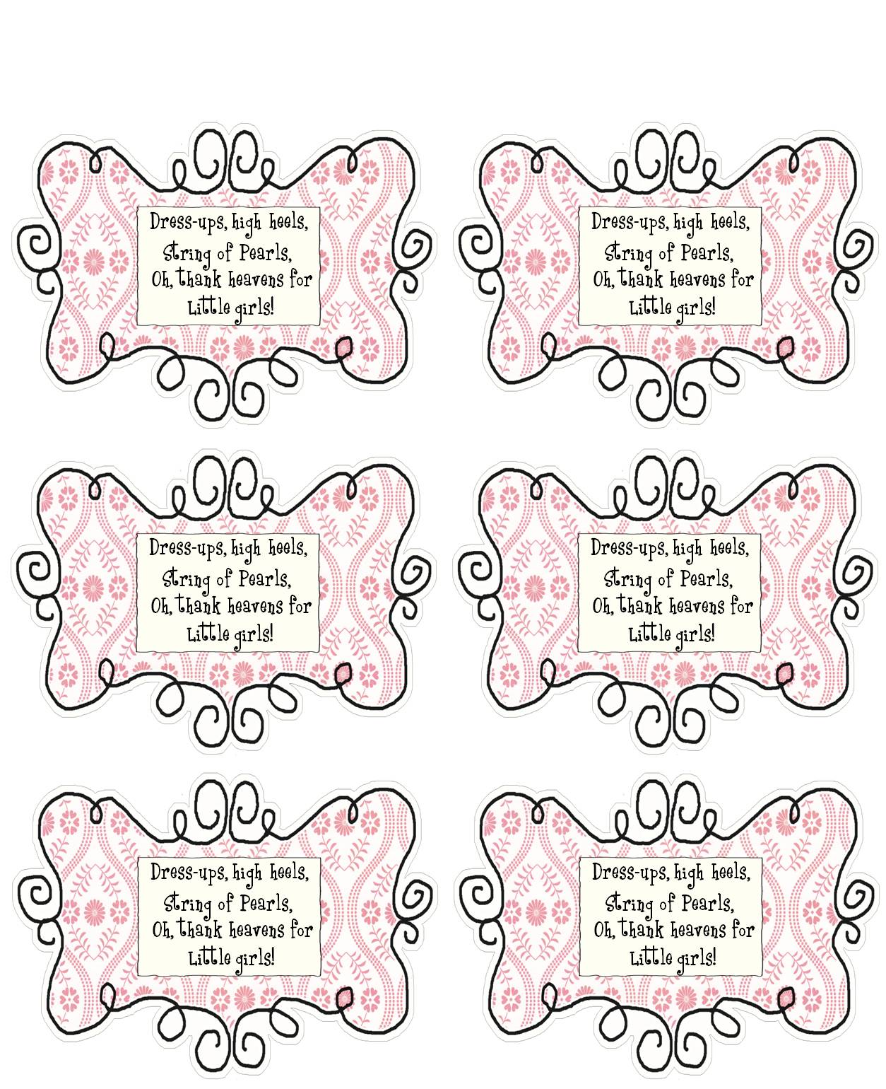 thank you sayings for baby shower favors