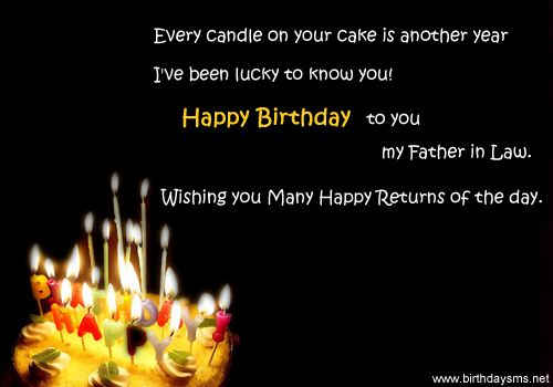 Father In Law Birthday Quotes. QuotesGram