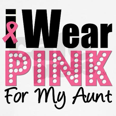 My beautiful aunt. I Wear Pink for my mom svg.