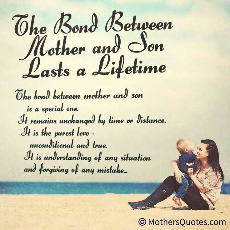 Mother To Son Birthday Quotes. QuotesGram