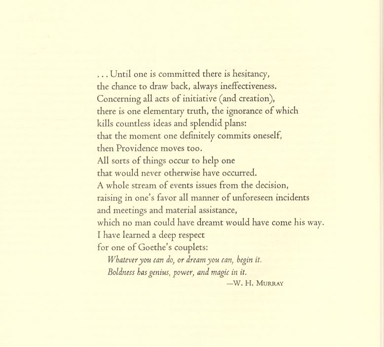 W. H. Murray Quotes. QuotesGram