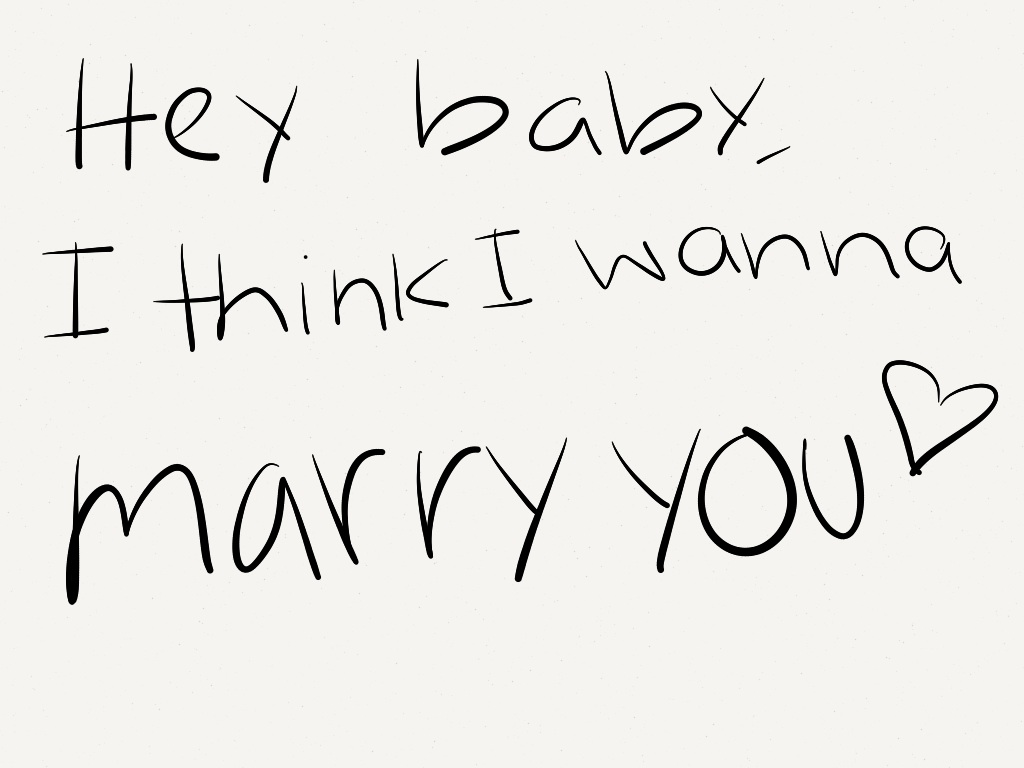 I Want To Marry You Quotes.