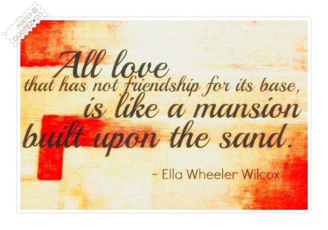 Cheesy Friendship Quote