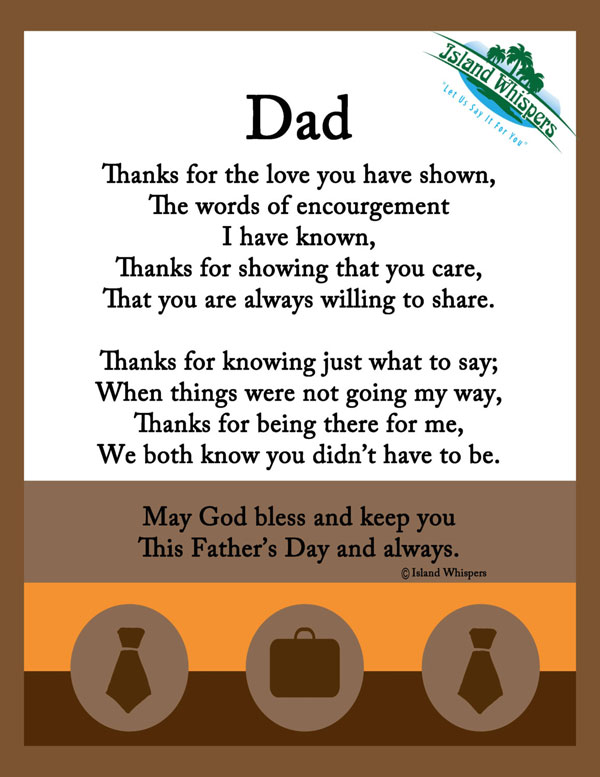 Fathers Day Poems And Quotes. QuotesGram