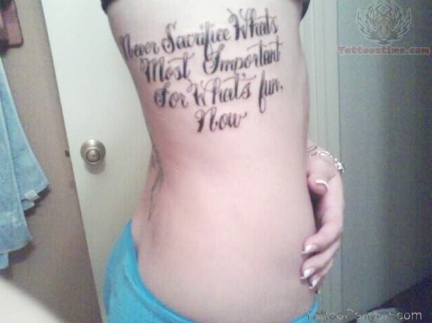 Underboob Tattoo Quotes. QuotesGram