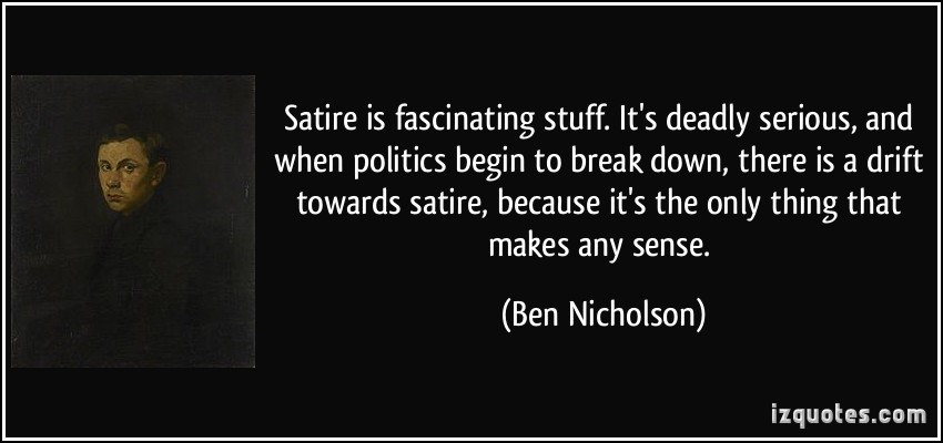 Satire Quotes On Ben Nicholson Quotesgram