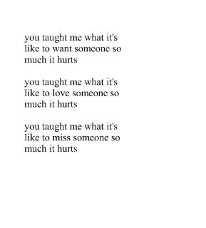Quotes About Loving Someone So Much It Hurts. Quotesgram