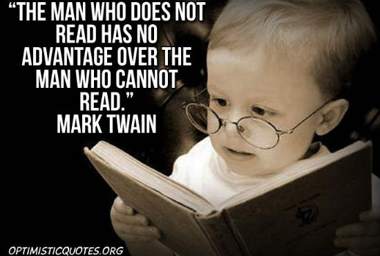 Mark Twain Reading Quote Quotes Mark Twain Reading. Quotesgram