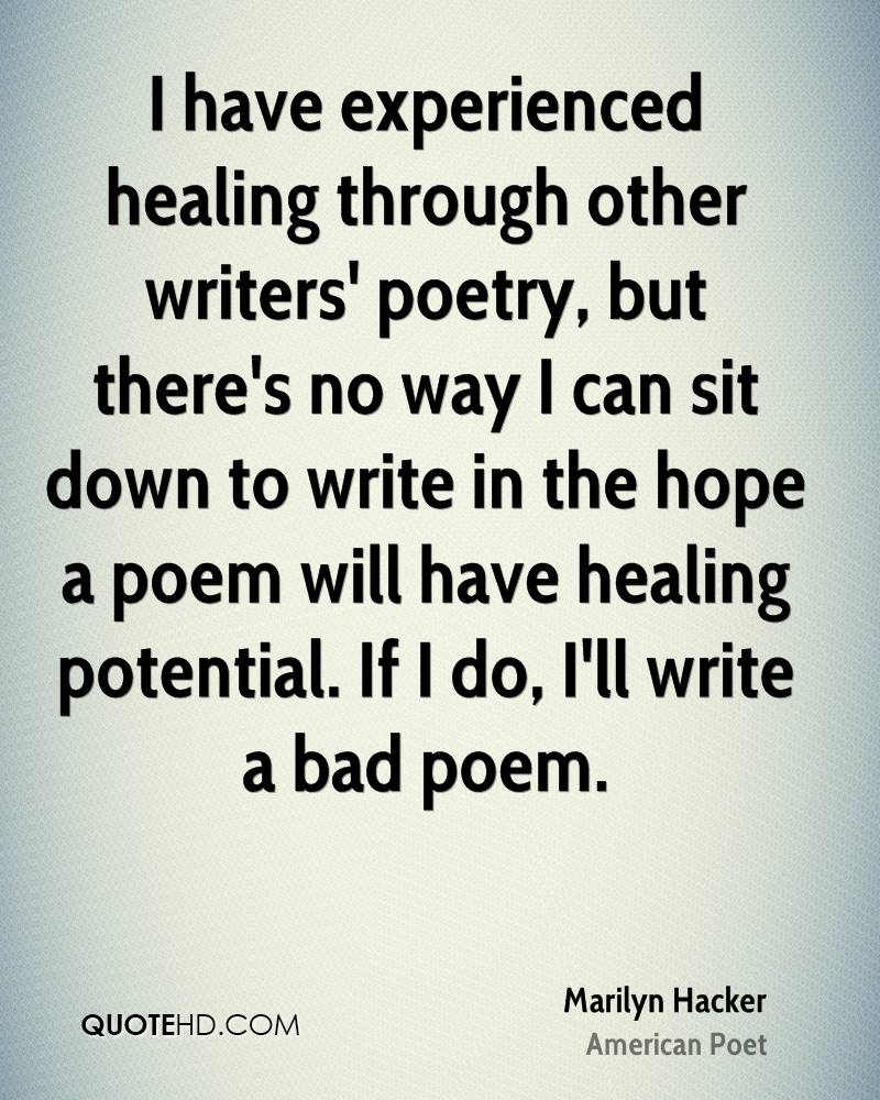 Quotes On Writing Poetry Quotesgram