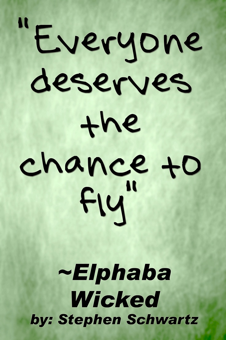 Wicked Musical Quotes And Sayings. QuotesGram