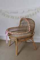 old fashioned moses basket
