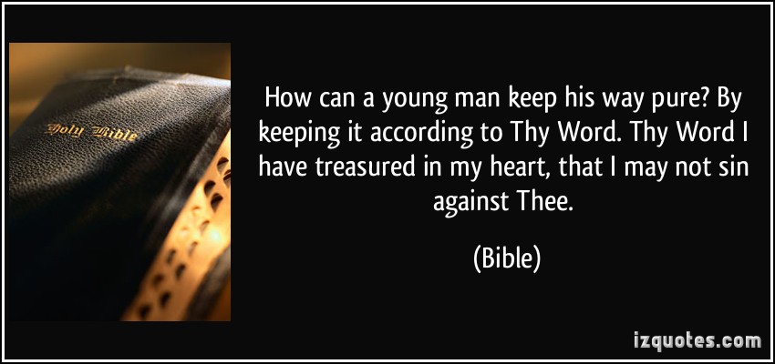 Bible Quotes About Young Men. QuotesGram