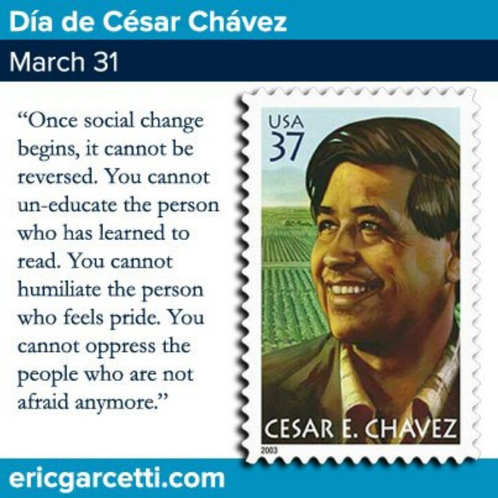 Cesar Chavez Quotes In Spanish Quotesgram