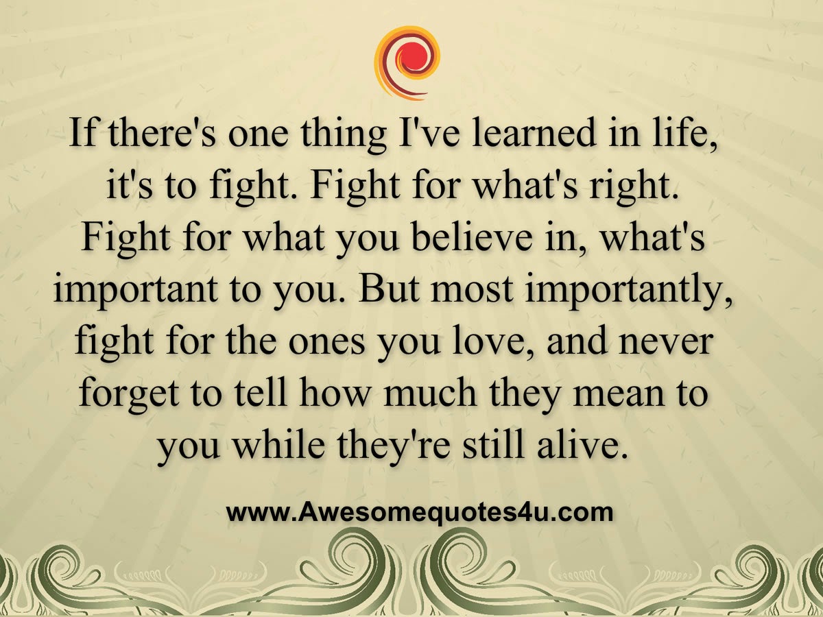 Quotes For Your Rights Fight. QuotesGram