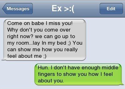 Me misses my girlfriend ex My ex