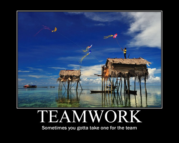 Humorous Teamwork Quotes. QuotesGram