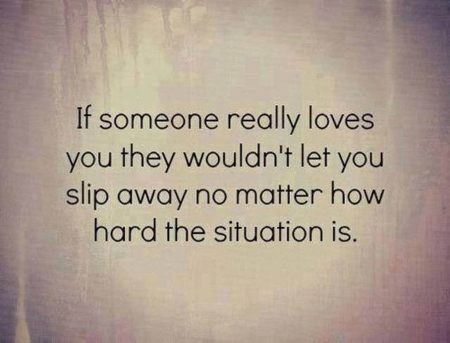 if someone loves you quotes