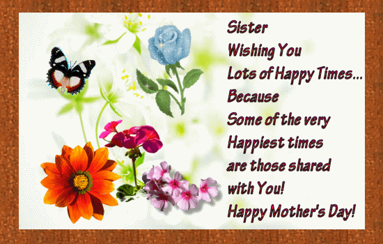 sisters first mothers day