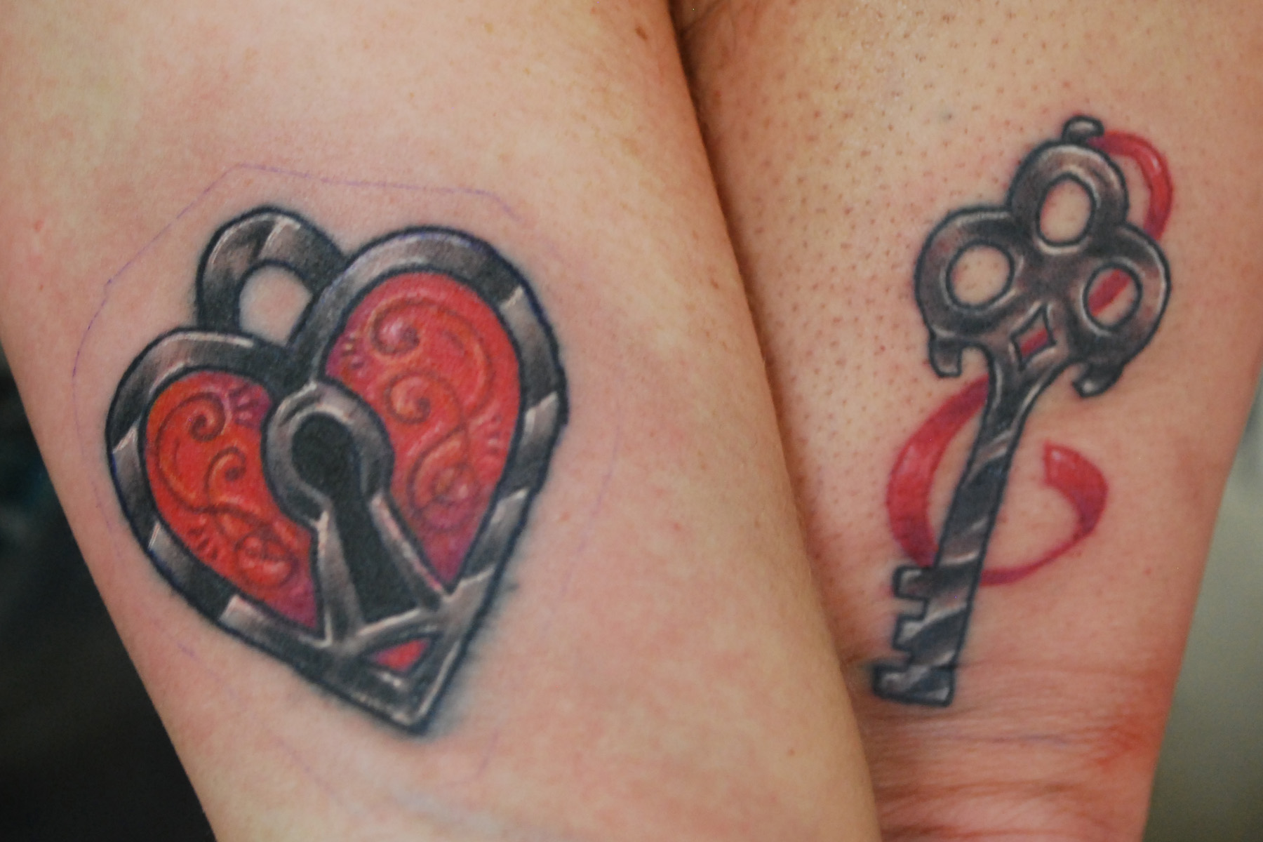 30 Lock And Key Tattoo Designs that will unlock your fantasies