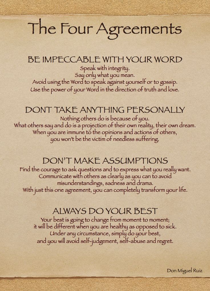 The Four Agreements Quotes. QuotesGram