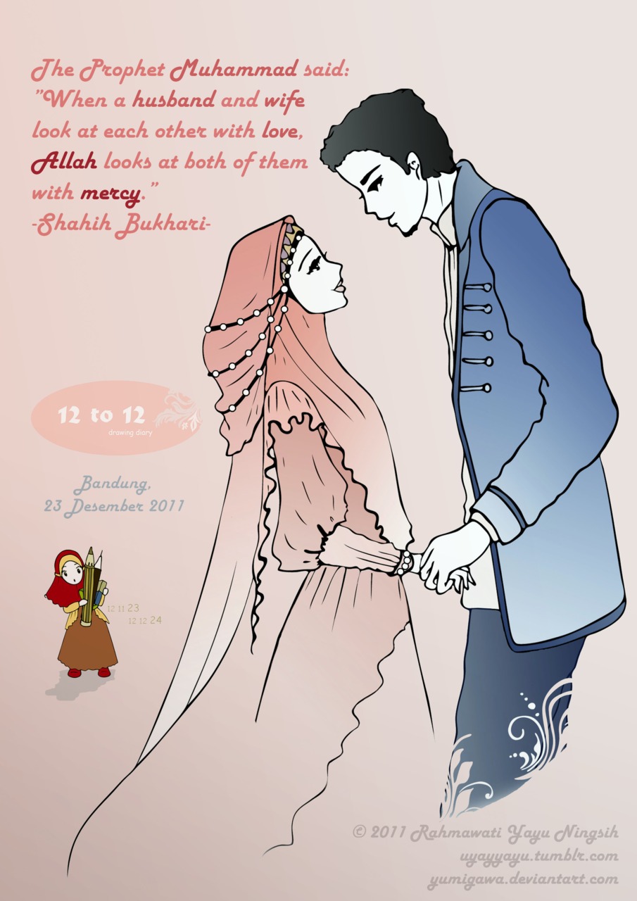 Islamic Couple In Love Quotes. QuotesGram