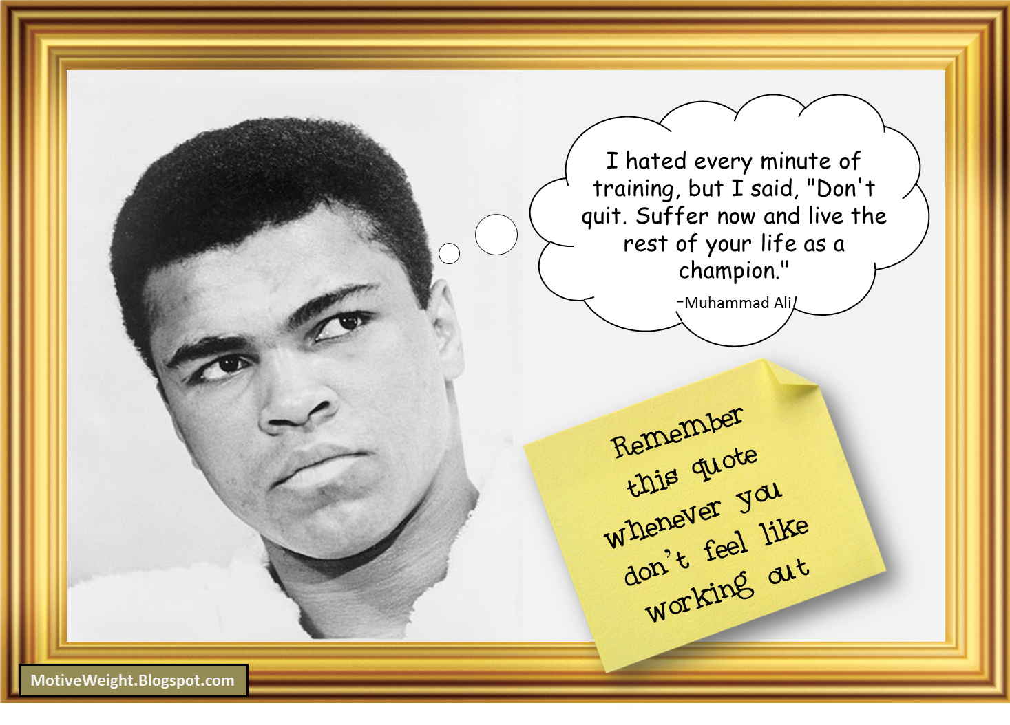 Rest of your life. Muhammad Ali Training цитаты.