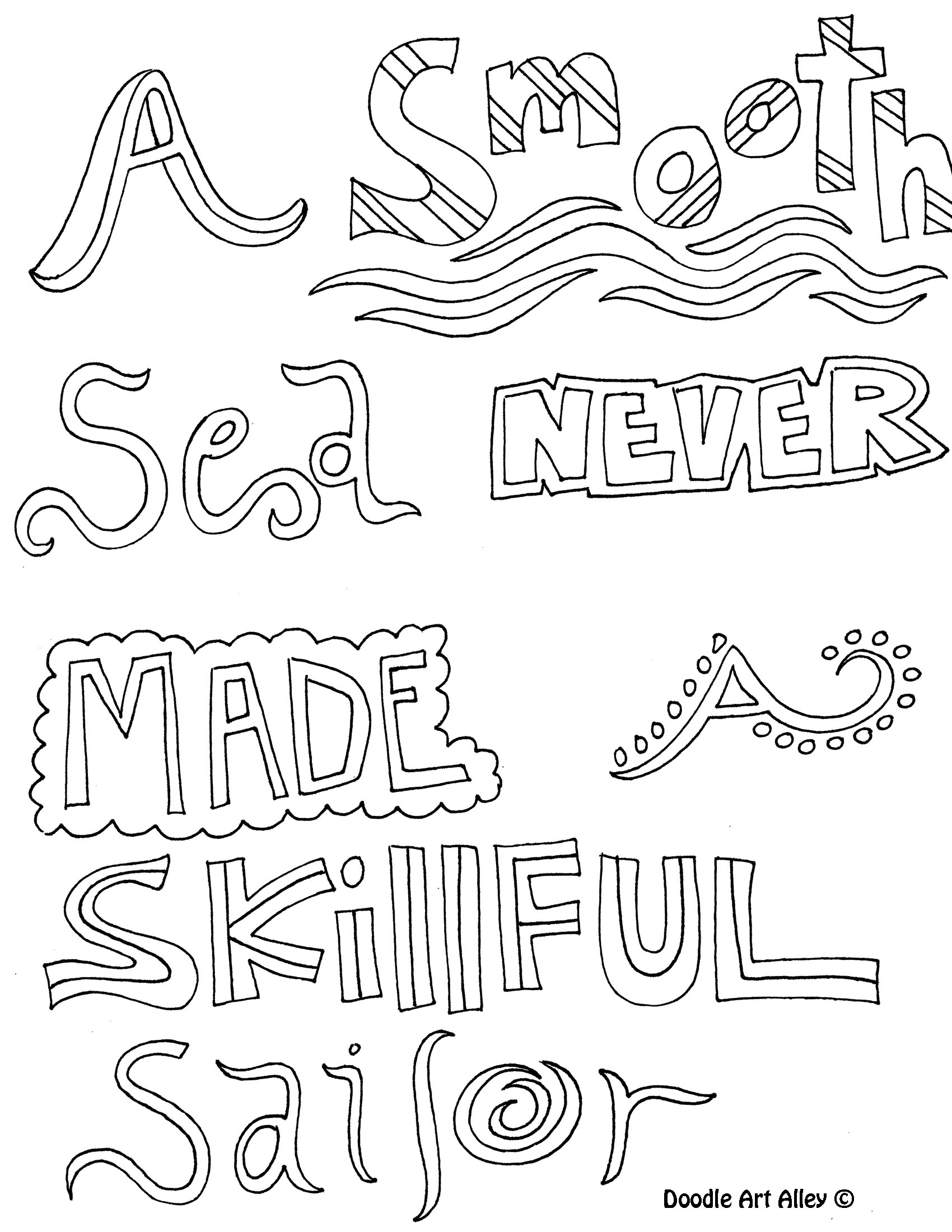 Coloring Pages Quotes About Life QuotesGram