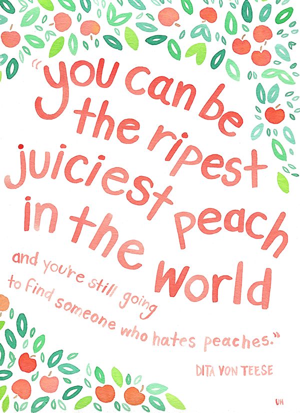 Peach Quotes. QuotesGram
