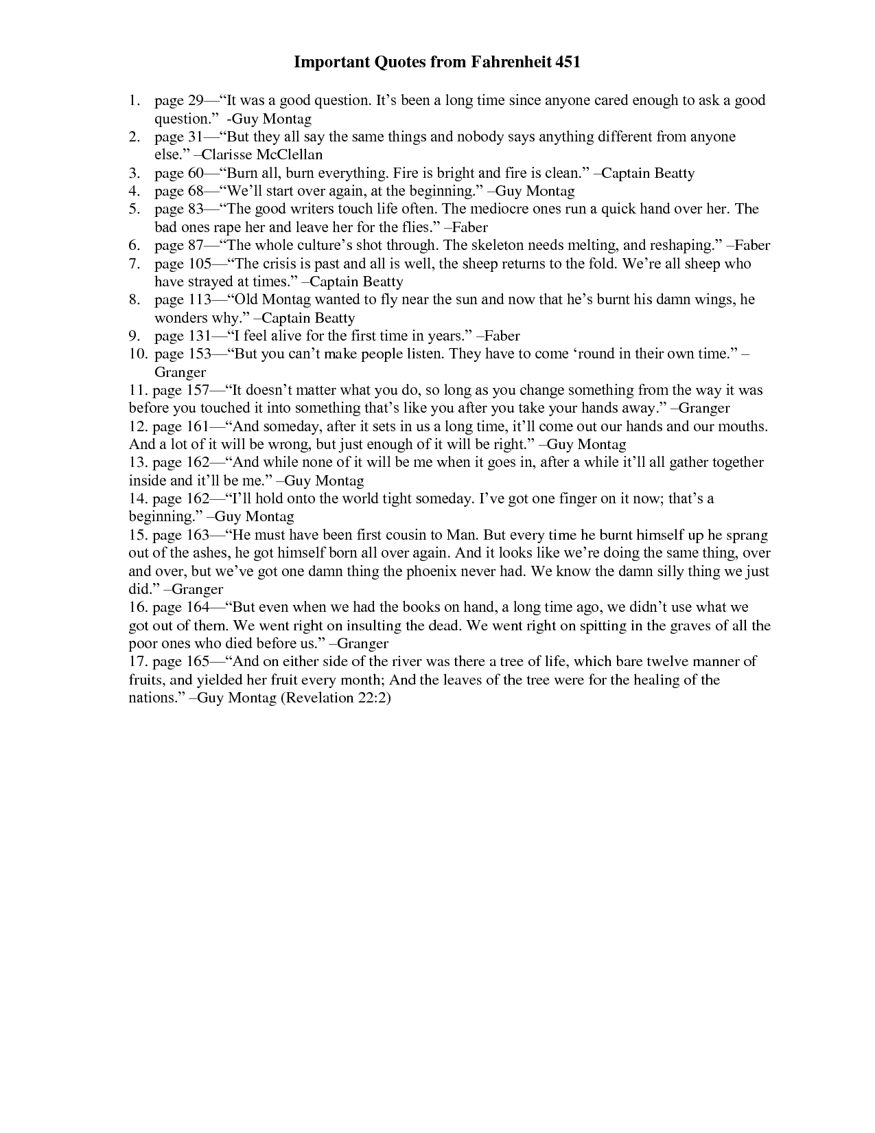 Fahrenheit 451 Captain Beatty Quotes. QuotesGram