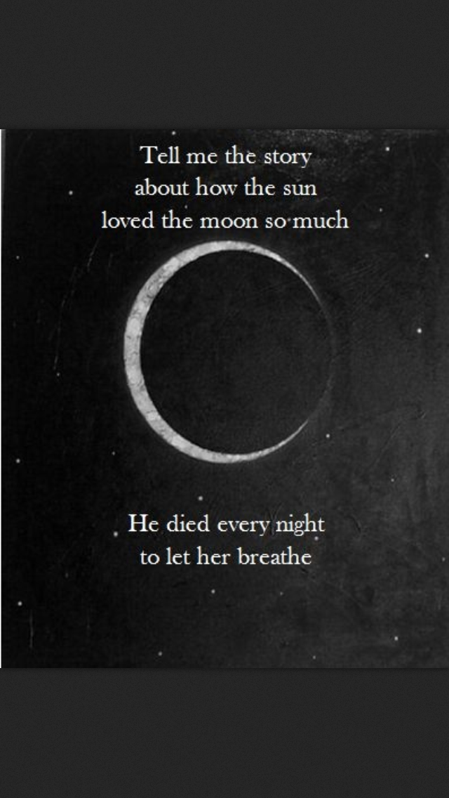 Sun Moon Poem And Quotes. QuotesGram