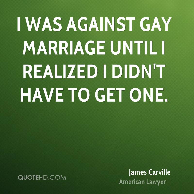 Quots against gay marriage