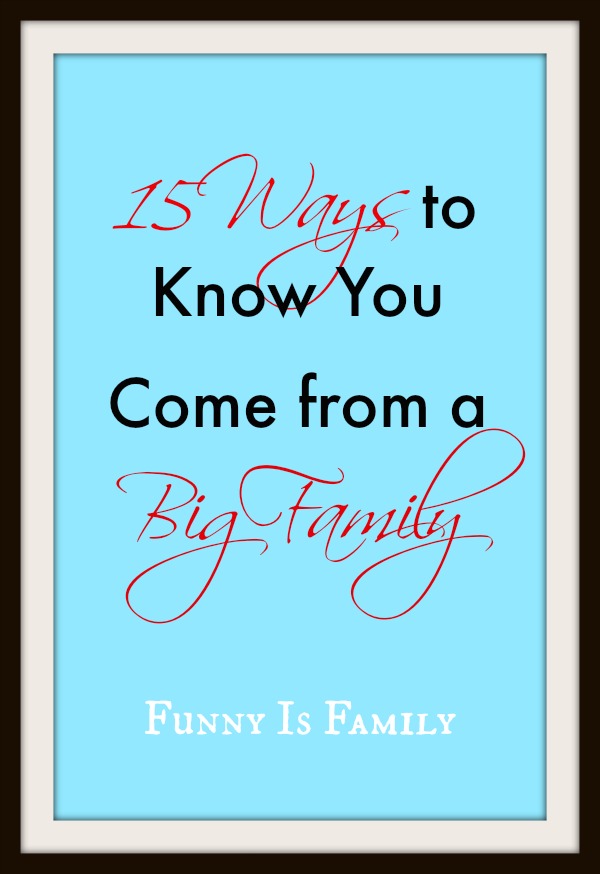 Funny Quotes About Large Families QuotesGram