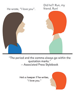 Semicolon Inside Or Outside Quotes Semicolon Within Quotes. Quotesgram