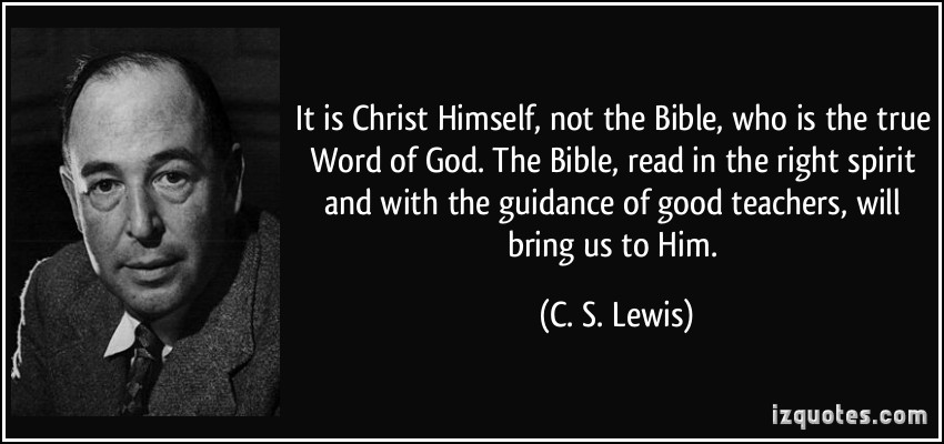Cs Lewis Jesus Quote Cs Lewis Quotes On Scripture. Quotesgram