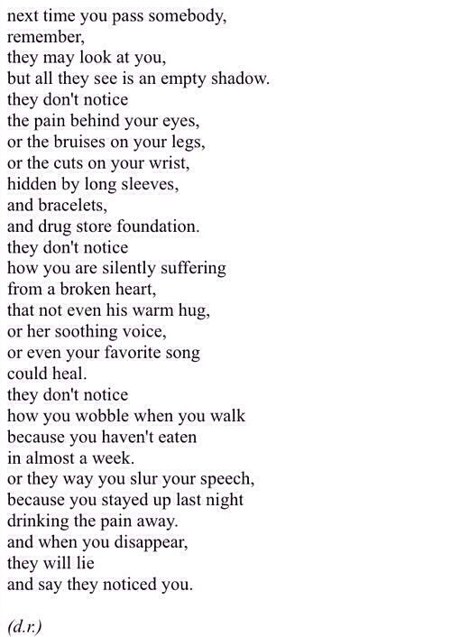 Sad Quotes About Self Harm Quotesgram