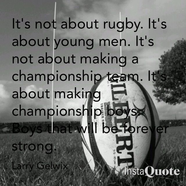 Rugby Motivational Quotes. QuotesGram