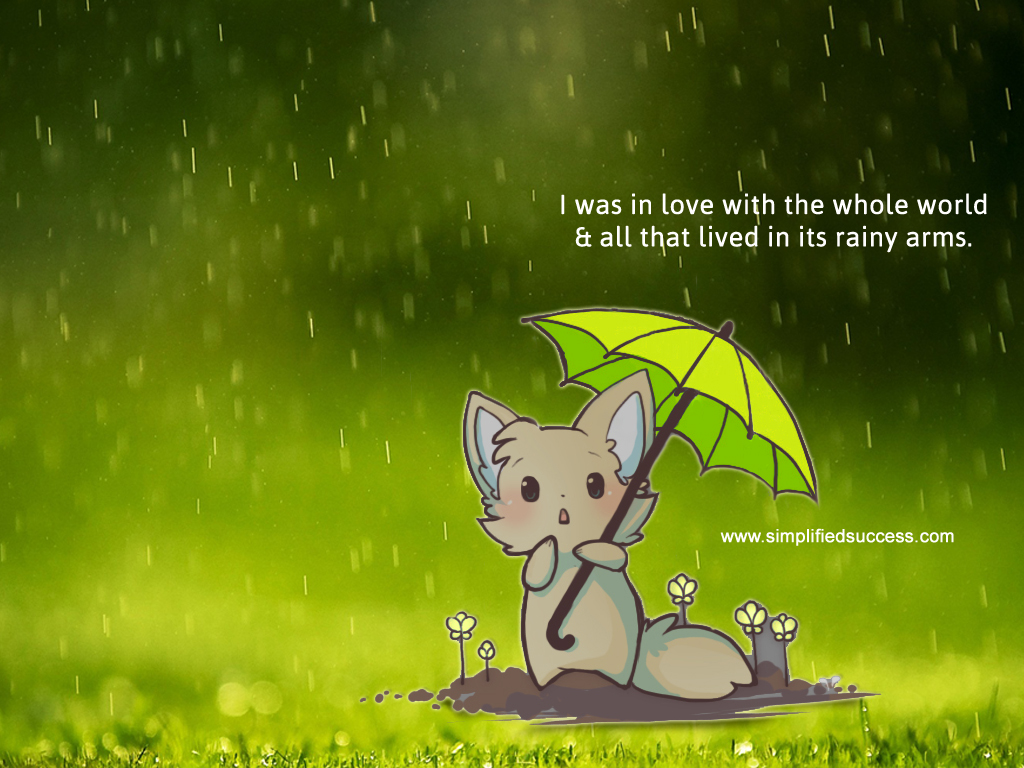 Rainy Thursday Quotes.