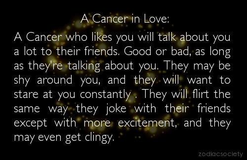 Positive Quotes About Cancer Zodiac. QuotesGram