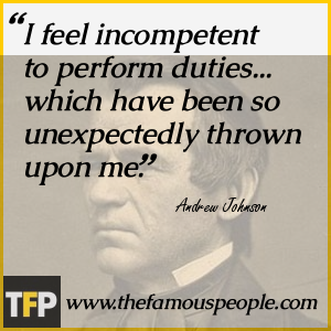 Andrew Johnson Quotes. QuotesGram