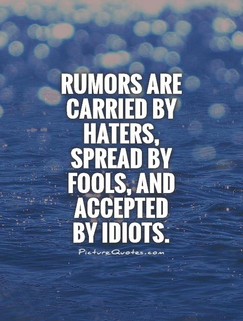 Gossip Quotes Rumors Hurtful. QuotesGram